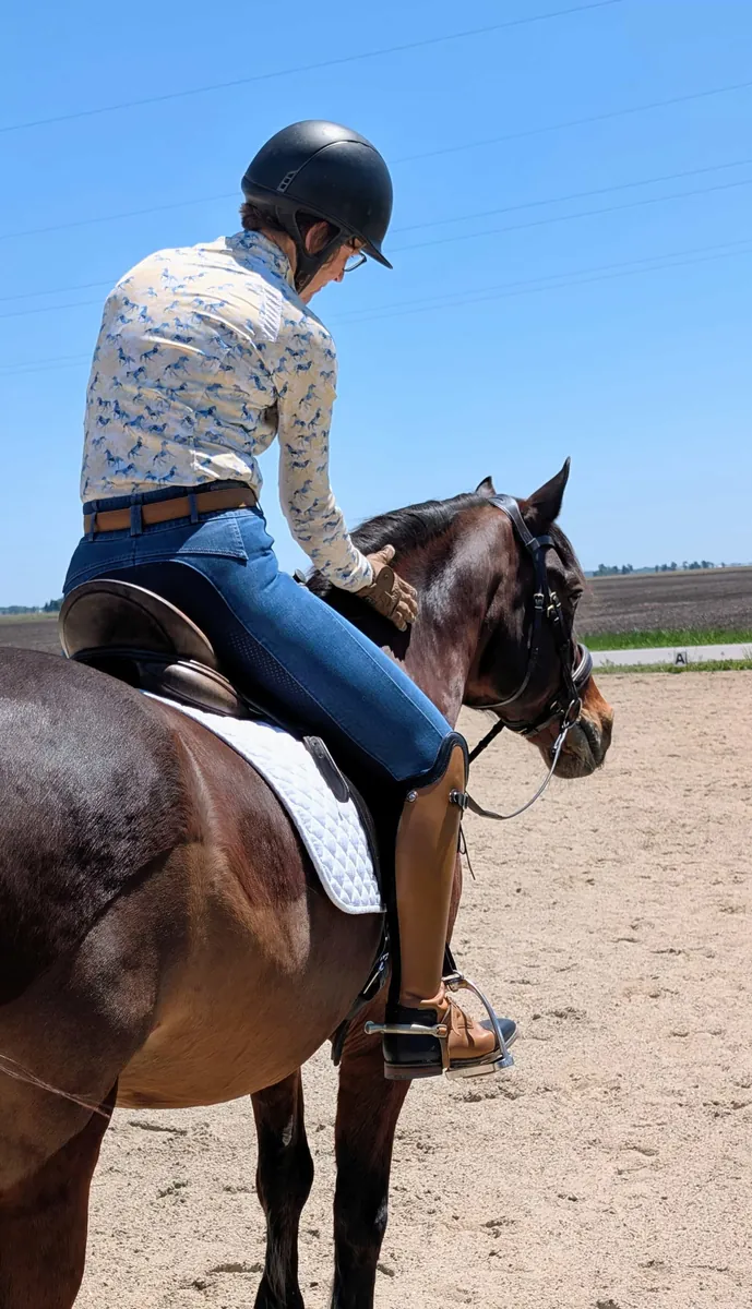 Barb with Pony